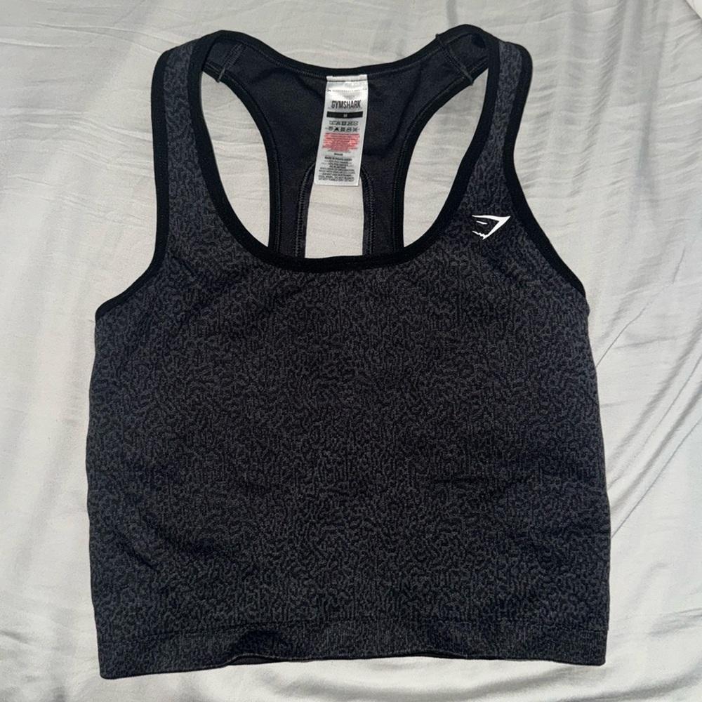 Gym shark cross back workout tank top